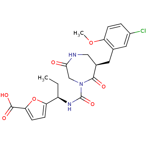 Chemical structure of BindingDB Monomer ID 50436419