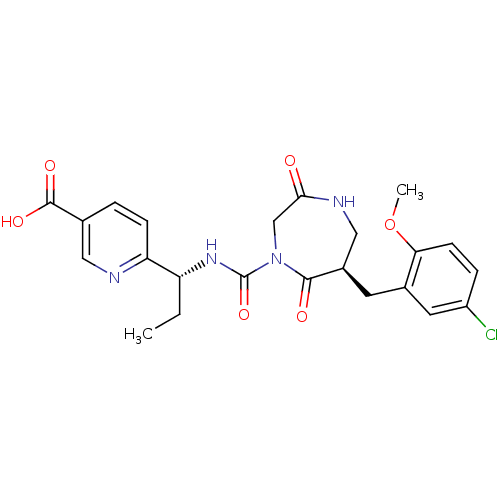 Chemical structure of BindingDB Monomer ID 50436422
