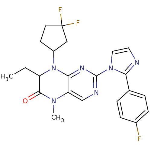 Chemical structure of BindingDB Monomer ID 50436747