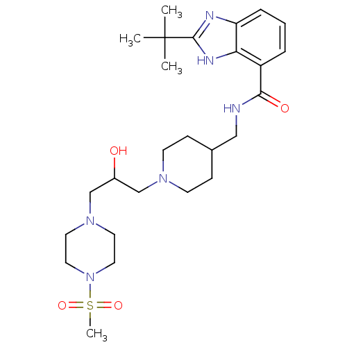 Chemical structure of BindingDB Monomer ID 50437000