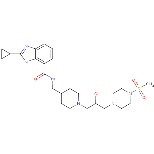Chemical structure of BindingDB Monomer ID 50437001