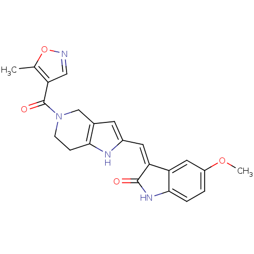 Chemical structure of BindingDB Monomer ID 50437057