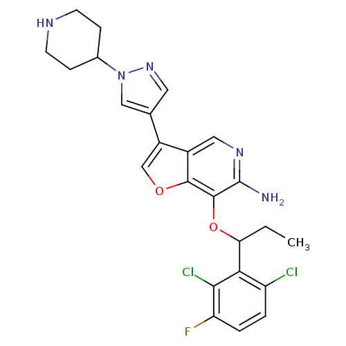 Chemical structure of BindingDB Monomer ID 50437158