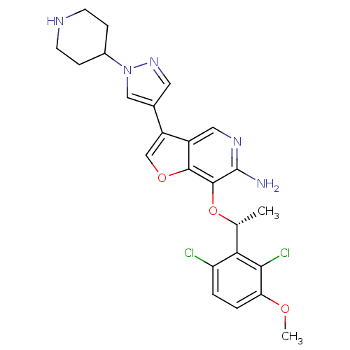 Chemical structure of BindingDB Monomer ID 50437173