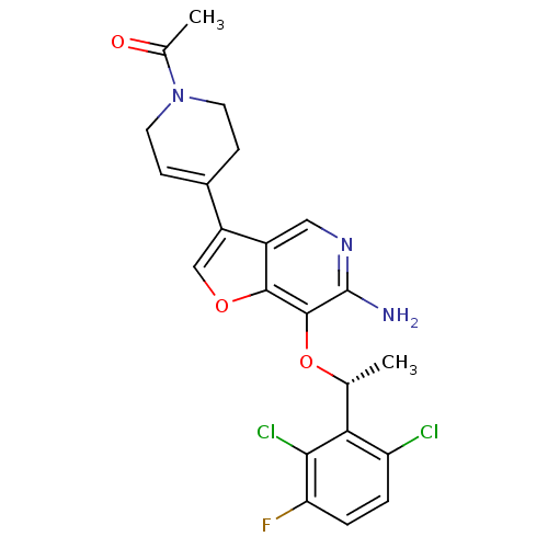 Chemical structure of BindingDB Monomer ID 50437174