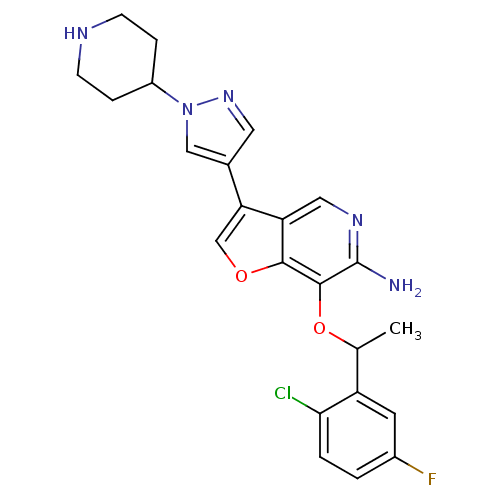 Chemical structure of BindingDB Monomer ID 50437175