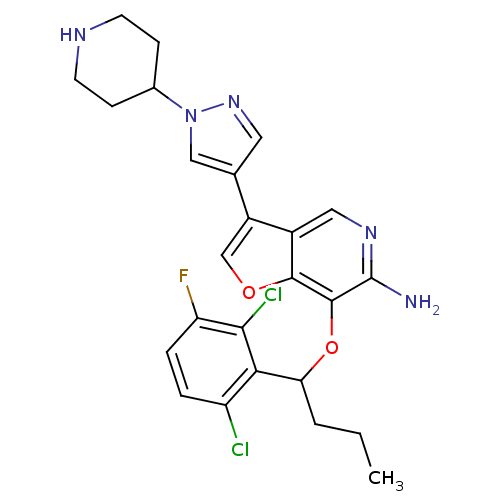 Chemical structure of BindingDB Monomer ID 50437181