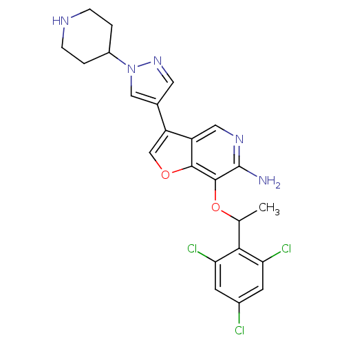 Chemical structure of BindingDB Monomer ID 50437182