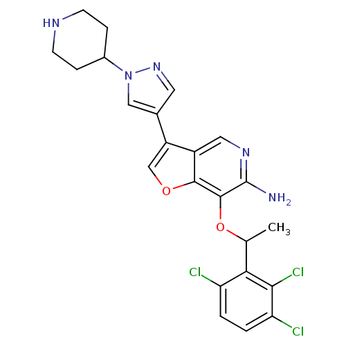 Chemical structure of BindingDB Monomer ID 50437183