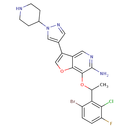 Chemical structure of BindingDB Monomer ID 50437184