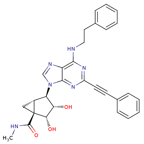 Chemical structure of BindingDB Monomer ID 50437189