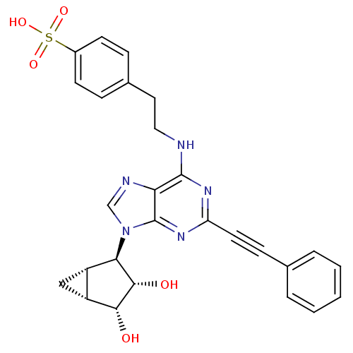 Chemical structure of BindingDB Monomer ID 50437191