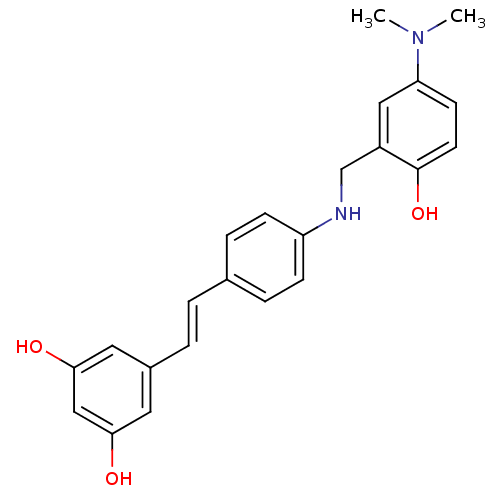 Chemical structure of BindingDB Monomer ID 50437194