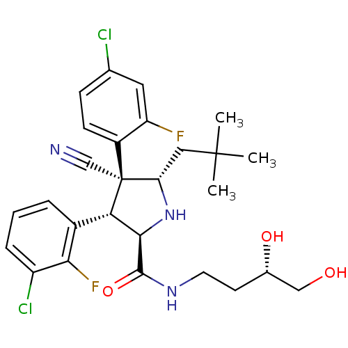 Chemical structure of BindingDB Monomer ID 50437215