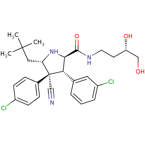 Chemical structure of BindingDB Monomer ID 50437216