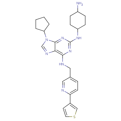 Chemical structure of BindingDB Monomer ID 50437240