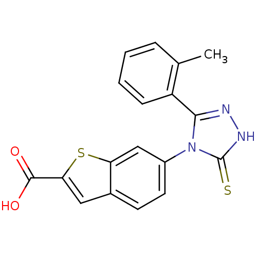 Chemical structure of BindingDB Monomer ID 50437281