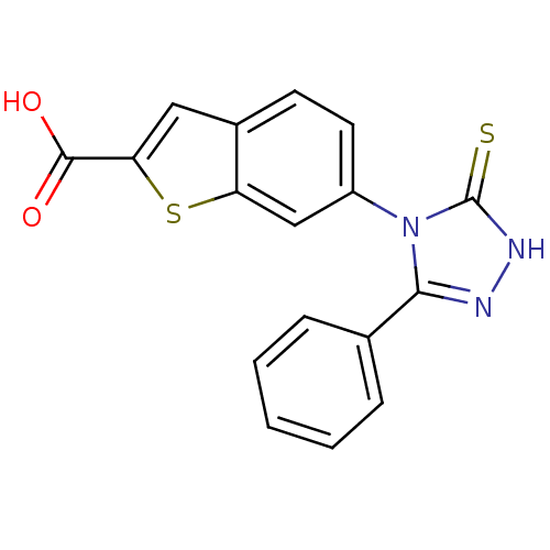 Chemical structure of BindingDB Monomer ID 50437282