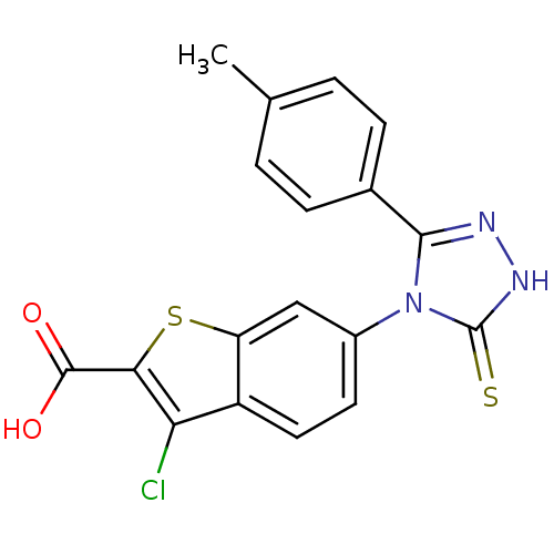 Chemical structure of BindingDB Monomer ID 50437299