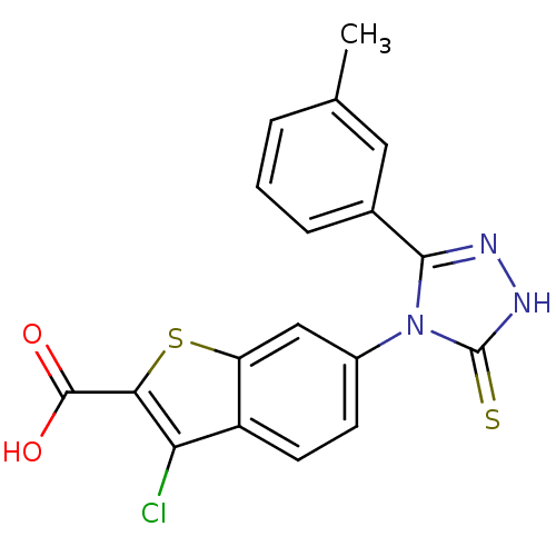 Chemical structure of BindingDB Monomer ID 50437300