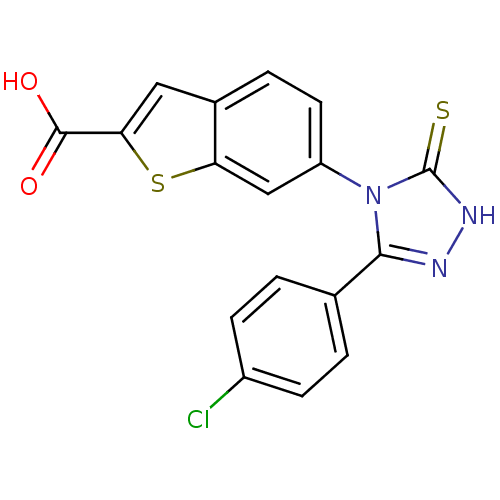 Chemical structure of BindingDB Monomer ID 50437301