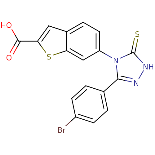 Chemical structure of BindingDB Monomer ID 50437302