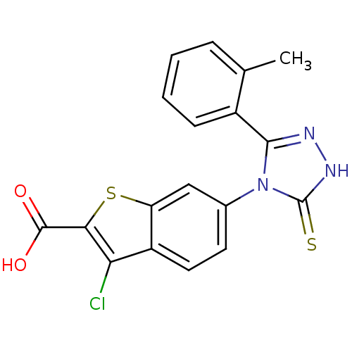 Chemical structure of BindingDB Monomer ID 50437303