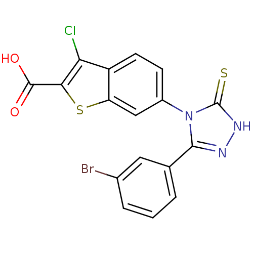 Chemical structure of BindingDB Monomer ID 50437306