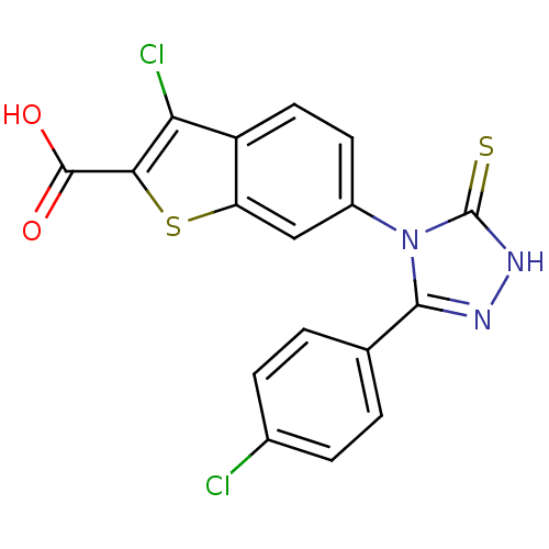 Chemical structure of BindingDB Monomer ID 50437307