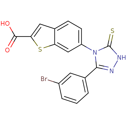 Chemical structure of BindingDB Monomer ID 50437308