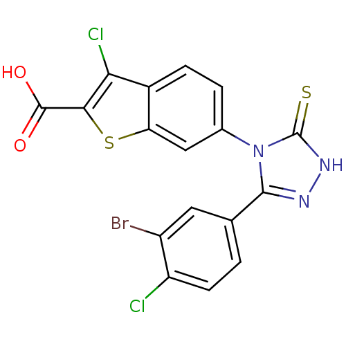 Chemical structure of BindingDB Monomer ID 50437321