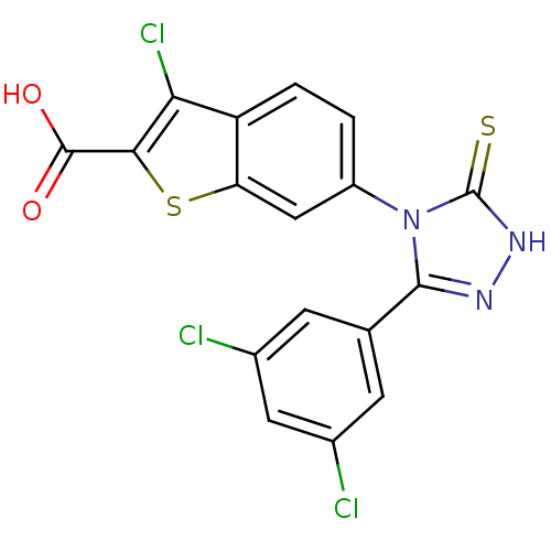 Chemical structure of BindingDB Monomer ID 50437322