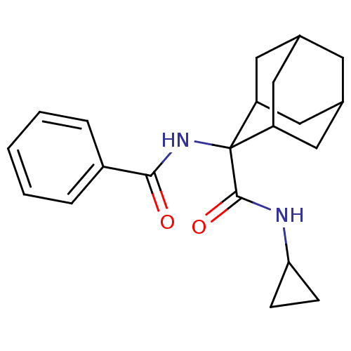 Chemical structure of BindingDB Monomer ID 50437329