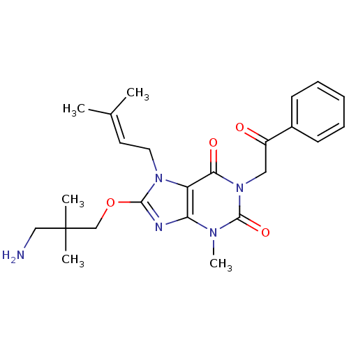 Chemical structure of BindingDB Monomer ID 50437395