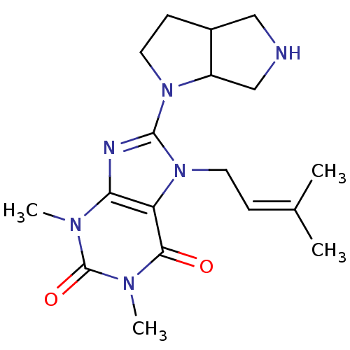 Chemical structure of BindingDB Monomer ID 50437401