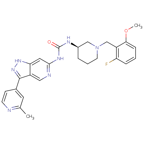 Chemical structure of BindingDB Monomer ID 50437408