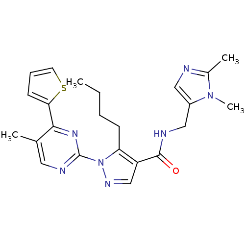 Chemical structure of BindingDB Monomer ID 50437409