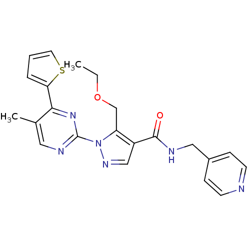 Chemical structure of BindingDB Monomer ID 50437410