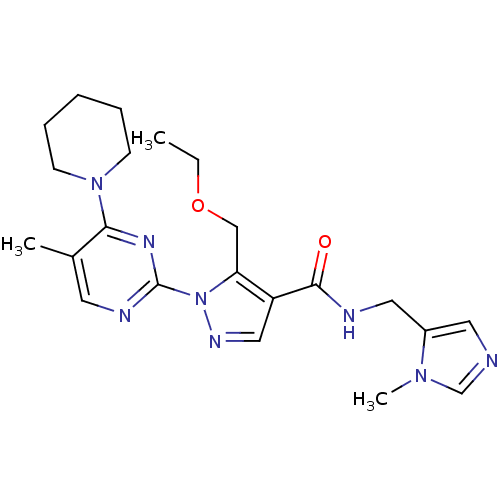 Chemical structure of BindingDB Monomer ID 50437413