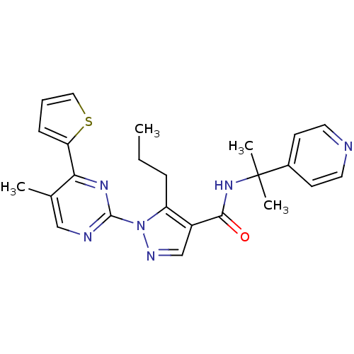 Chemical structure of BindingDB Monomer ID 50437416