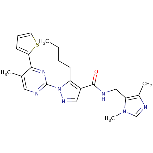 Chemical structure of BindingDB Monomer ID 50437418