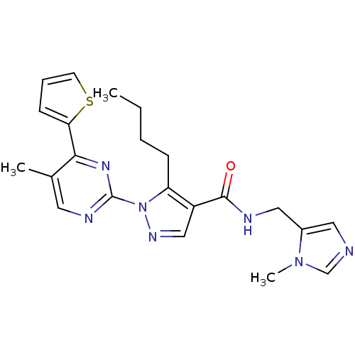 Chemical structure of BindingDB Monomer ID 50437419