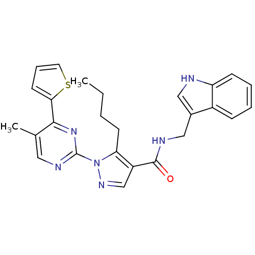 Chemical structure of BindingDB Monomer ID 50437421