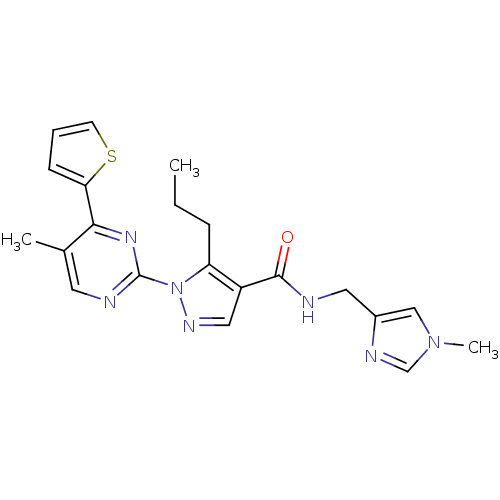 Chemical structure of BindingDB Monomer ID 50437423