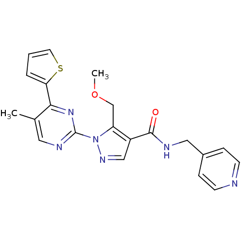 Chemical structure of BindingDB Monomer ID 50437425