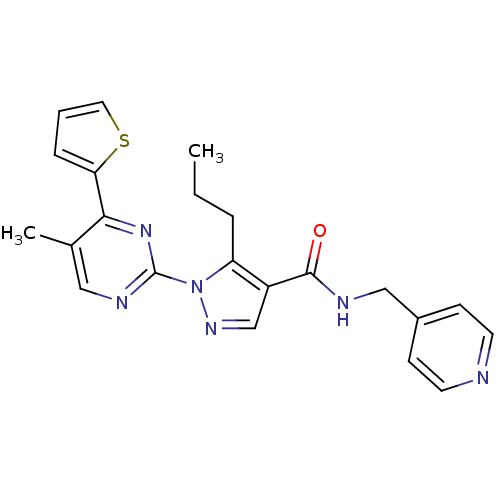Chemical structure of BindingDB Monomer ID 50437429