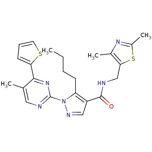 Chemical structure of BindingDB Monomer ID 50437430