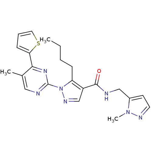 Chemical structure of BindingDB Monomer ID 50437433
