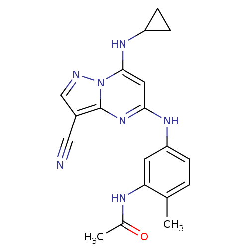 Chemical structure of BindingDB Monomer ID 50437434