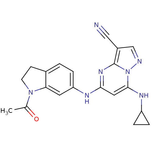 Chemical structure of BindingDB Monomer ID 50437435